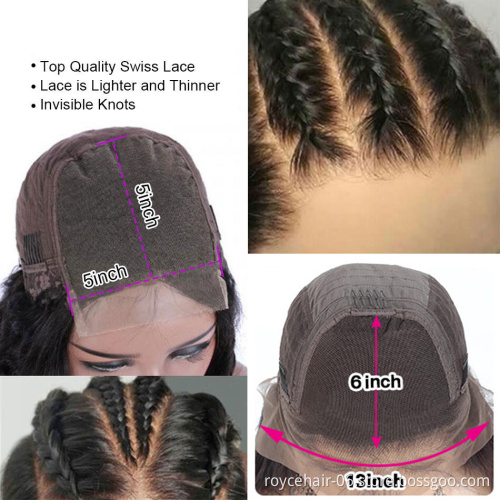 Peruvian Virgin Human Hair Wholesale Vendors for Wig,Raw Virgin Super Fine 5x5 HD Swiss Transparent Preplucked Lace Front Wigs